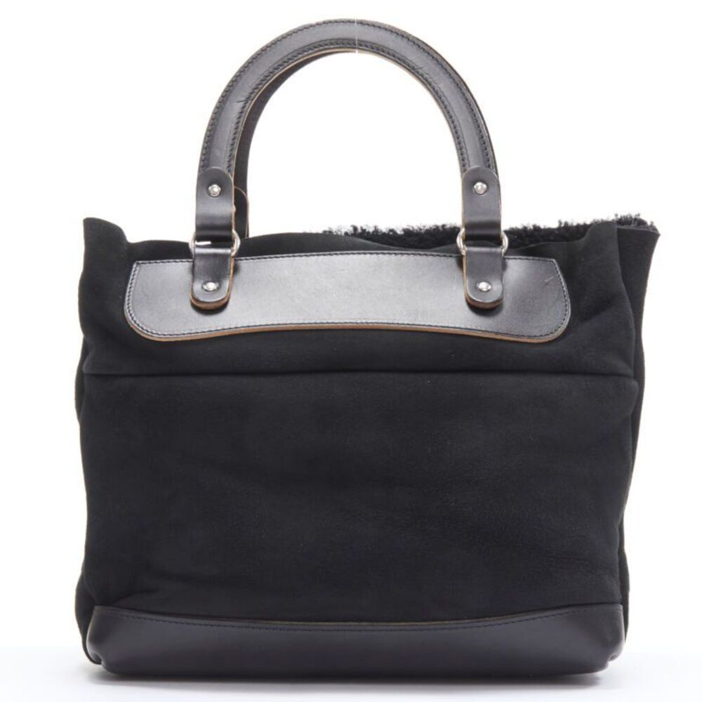 Marni Shearling Lined Crossbody Tote